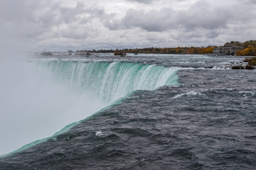 Huge water fall at full power