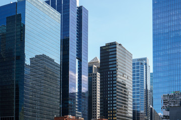 Fototapeta na wymiar skyscrapers in chicago