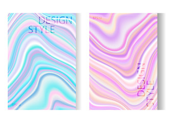 Marble style template for the design of modern covers. Fantasy marble pastel color background. Creative vector graphic element. Colorful eps10 illustration.