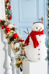 New Year sweet home interioir decoration