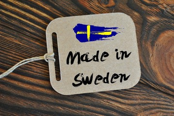 Made in Sweden - obrazy, fototapety, plakaty