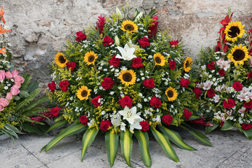 Blumen, Florist, Gebinde,