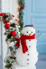 New Year sweet home interioir decoration