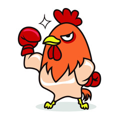 Strong Chicken Boxer