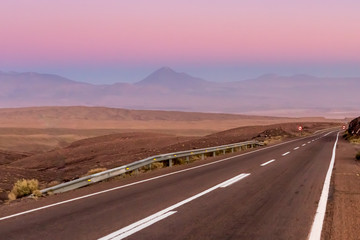 Atacama desert, Chile, Andes, South America. Beautiful view and landscape.