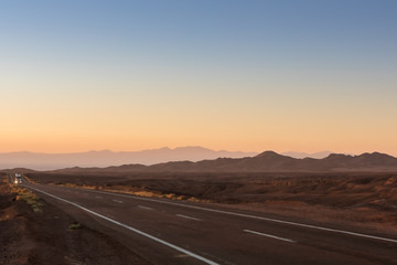 Atacama desert, Chile, Andes, South America. Beautiful view and landscape.