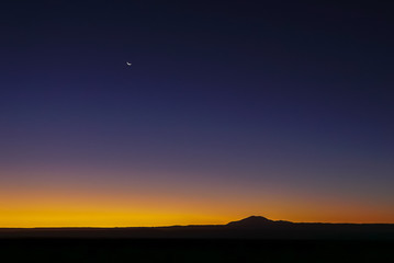 Atacama desert, Chile, Andes, South America. Beautiful view and landscape.