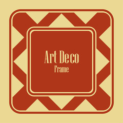 Art Deco Border Frame