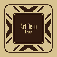 Art Deco Border Frame