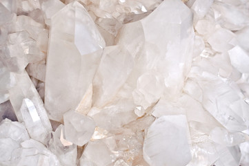 quartz crystals background - obrazy, fototapety, plakaty