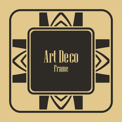 Art Deco Border Frame