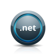 net domain name button illustration