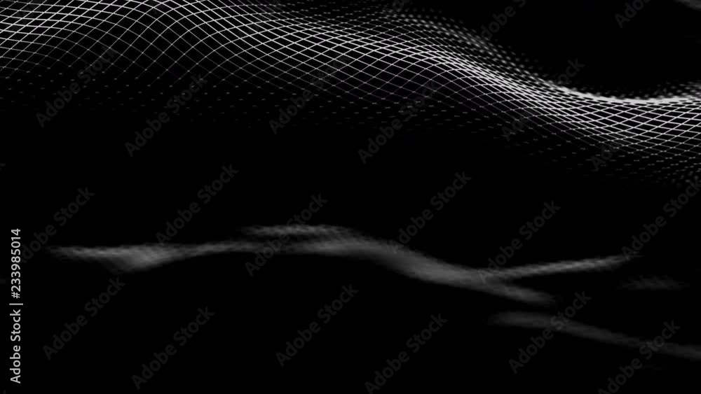 Poster abstract 3d rendering of seamless looped animation. modern background design, 4k video