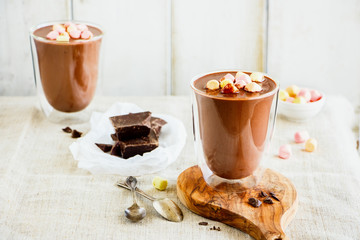 Tasty hot chocolate