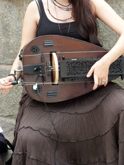 Tocando la zanfona