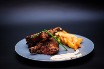 food dish sushi cocktails menu