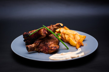 food dish sushi cocktails menu