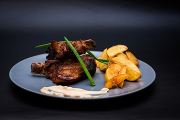 food dish sushi cocktails menu