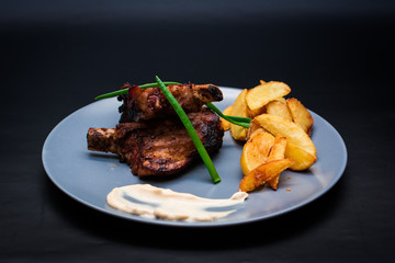 food dish sushi cocktails menu