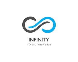Obraz premium Infinity logo Vector