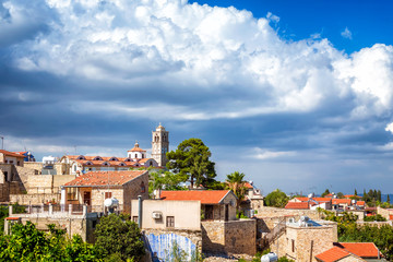 Obraz premium Traditional picturesque mountain village of Pano Lefkara. Larnaca district, Cyprus