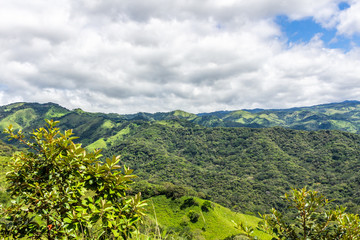 Fototapeta na wymiar Mountain view ,Guanacaste, Costa Rica.