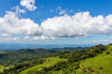 Naklejka premium Mountain view ,Guanacaste, Costa Rica.