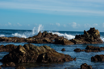 rocks and waves II