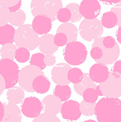 Color circle. chaotic pattern circle lines. vector Seamless pattern.