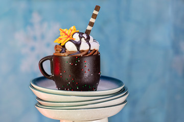 Chocolate Coffee Cup Dessert
