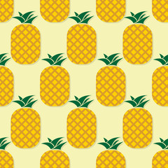 fruit pattern background graphic pineapple