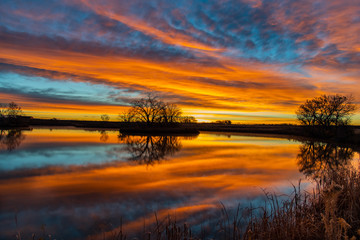 A Beautiful Sunrise on the Eastern Plains of Colorado