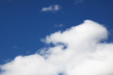 Obraz premium Cloud in bule sky for background and sky scape
