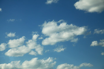 Cloud in bule sky for background and sky scape