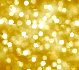 Blurred  background,gold, flaming, glitter, yellow circles, holiday, fun, celebration, glamour