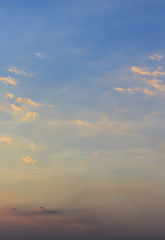sunset sky clouds horizon background