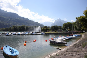 Naklejka premium we seen switzerland