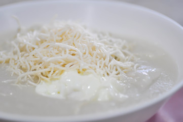 rice porridge or porridge