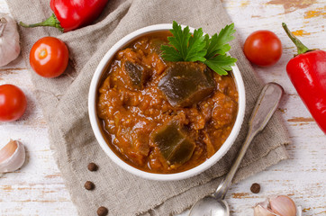 Traditional canned vegetables
