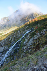 Bear Waterfall at 2000 meters above sea level