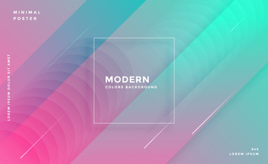 modern abstract trendy colorful geometric background