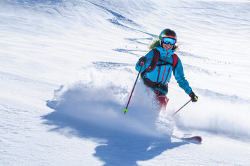 Hochgenuß im Tiefschnee