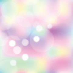 Abstract colorful blurred background with lights and bokeh. Background can be used for website, banners or presentation. Minimalist template. Clean design.