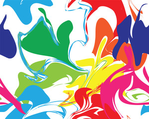 Naklejka premium Marble rainbow texture seamless pattern. Trendy colors. Weddings, menus, invitations, birthday, business cards with a marble texture in fashionable colors.