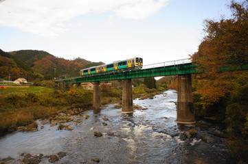 水郡線　久慈川　橋梁