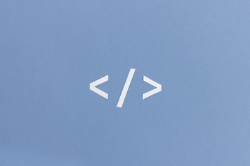 Tag Symbol aus der Programmierung