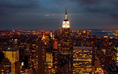New York Sundown - Manhattan