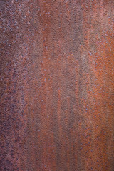 Rusty metal backdrop