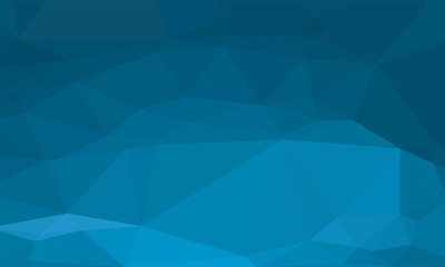 Obraz premium Blue pattern composed of triangles.Abstract polygon background. 