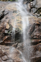 Fototapeta na wymiar Waterfall in the Bezengi